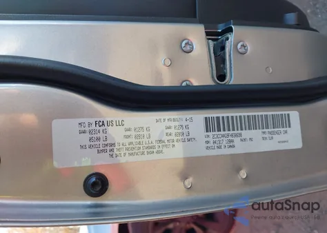 2015 Chrysler 300 Limited from USA, damaged, VIN 2C3CCAAG9FH830698